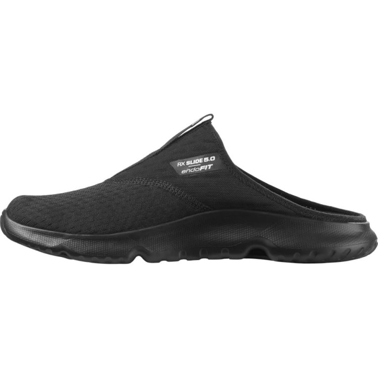 Sandalias de Diapositivas Salomon Reelax 5.0 Hombre Negros | MX TOVF053